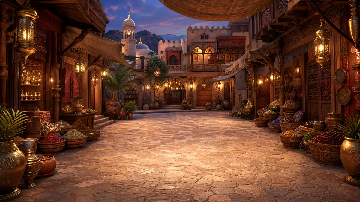 ساحة السوق في 61